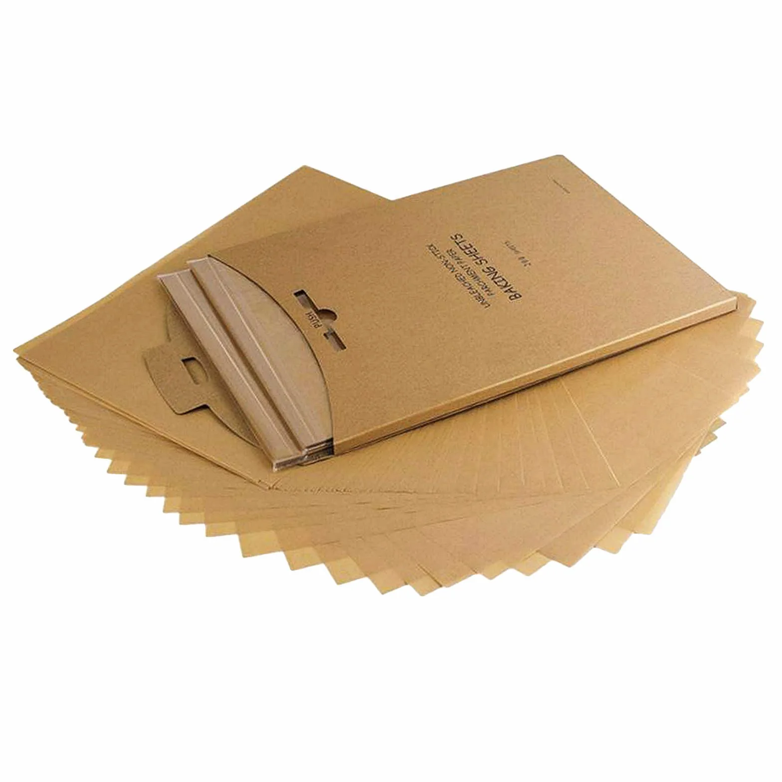 Papel antiadherente para hornear pizza, pan, galletas (200 unidades)