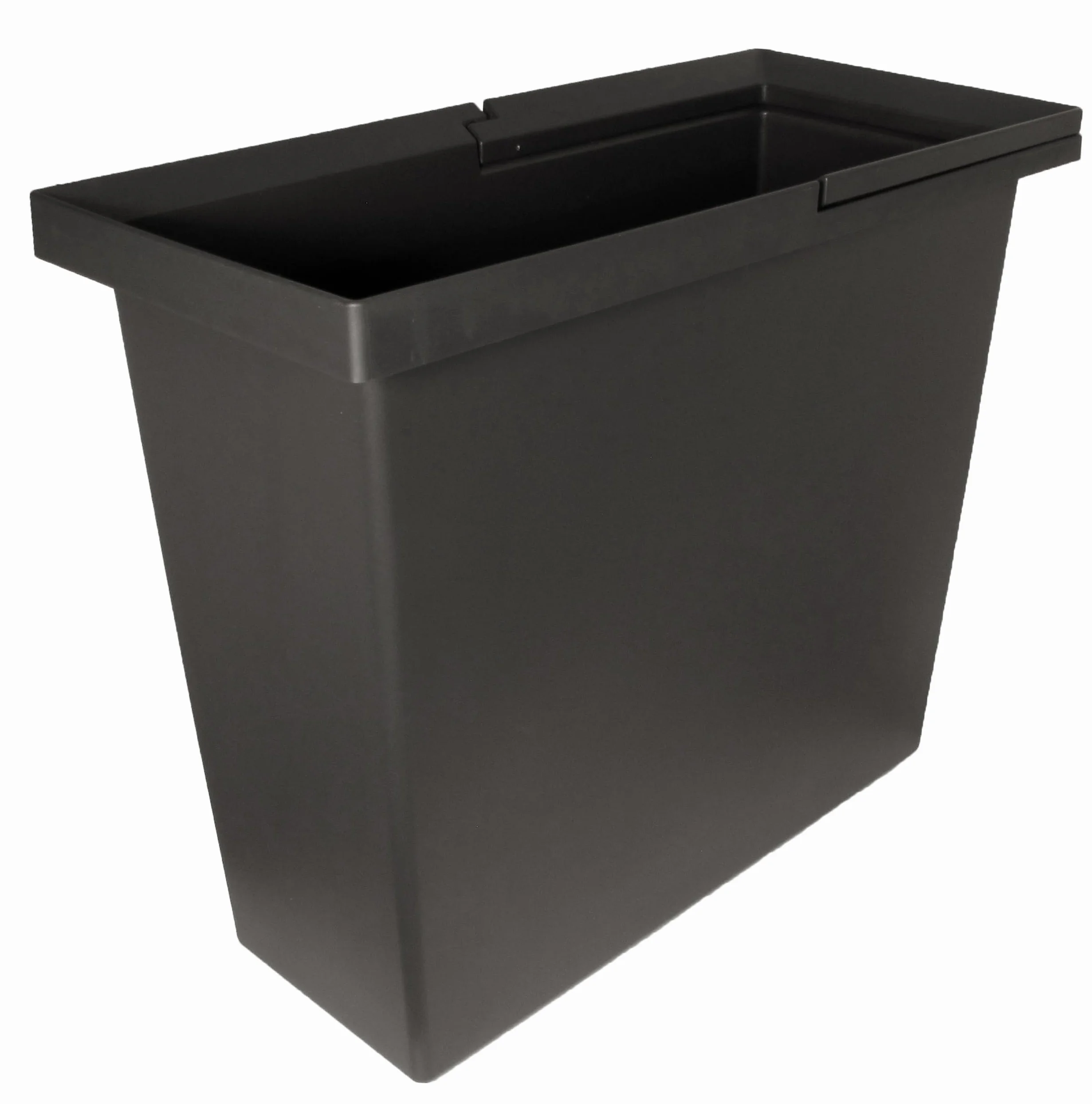 BLANCO Cubo de basura de 15 litros, apto para sistema de separación de basura, plástico antracita