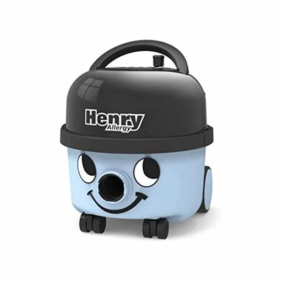 Numatic 908147 Henry Allergy HVA160-11 - Aspiradora con Bolsa (Apto para alérgicos, Incluye Cartucho de Filtro HEPA de Larga duración (H13), 620 W), Color Azul