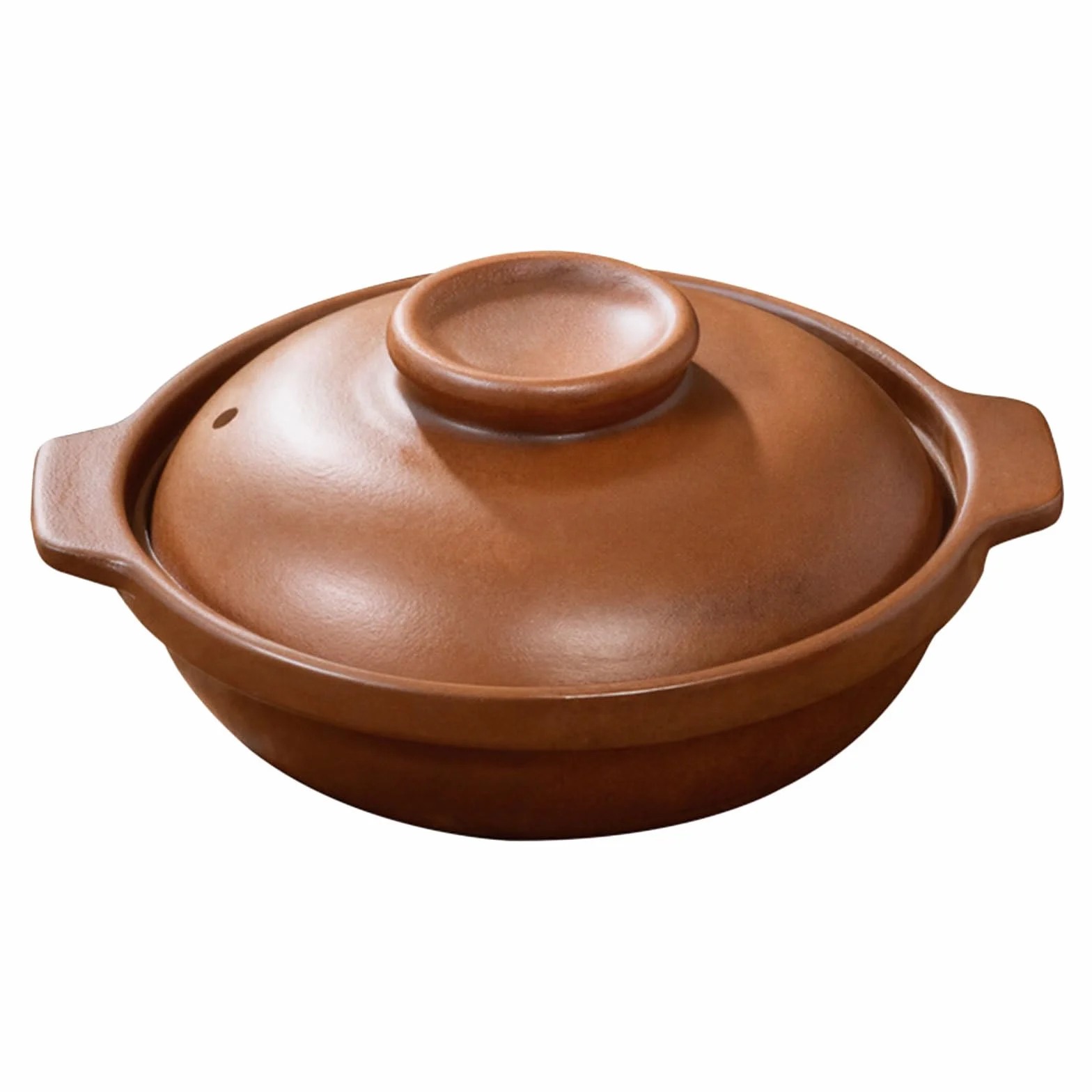 Olla de Barro para Bibimbap de 1 L, Arcilla Marrón | Diseño Clásico Retro, para 1-2 Personas, Uso en Cocina Doméstica y Celebraciones