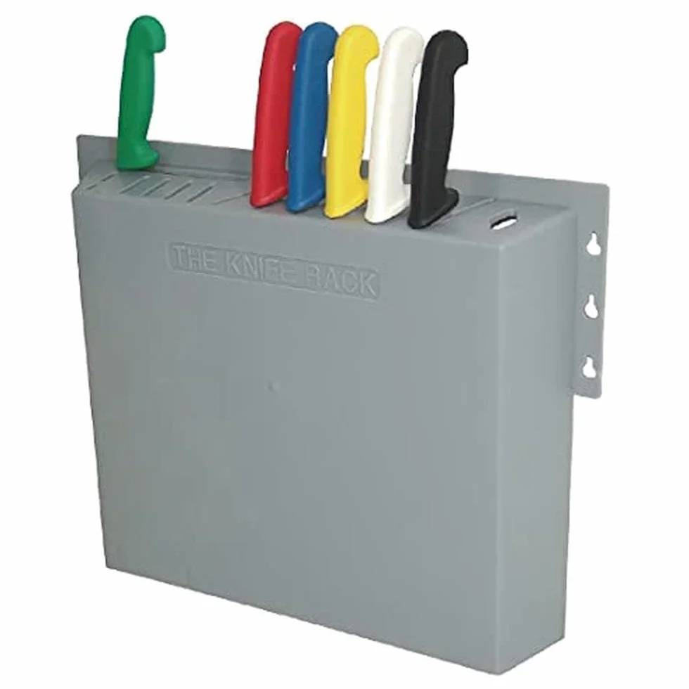 Hygiplas d718 plástico cuchillo – Estante de pared