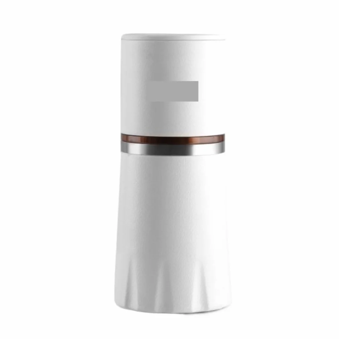 Molinillo Café Molino Cafe Taza de molienda de café 4 en 1 Cafetera Multifuncional Taza de molienda de café Molinillo de Granos Manual Moledor De Cafe(White)