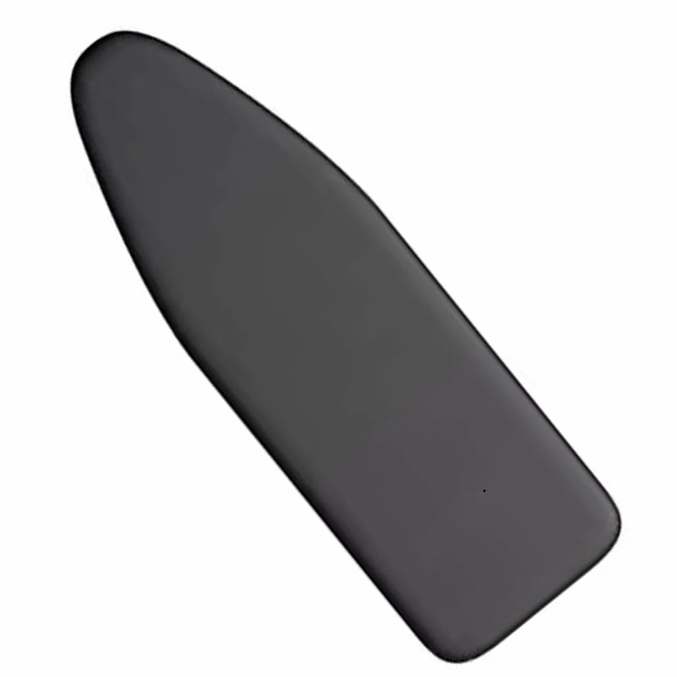 Funda para tabla de planchar extragruesa, 120 x 38 cm, algodón, color azul y negro, 7 mm, acolchada, se adapta a tablas estándar, antideslizante, resistente al calor, fácil de limpiar