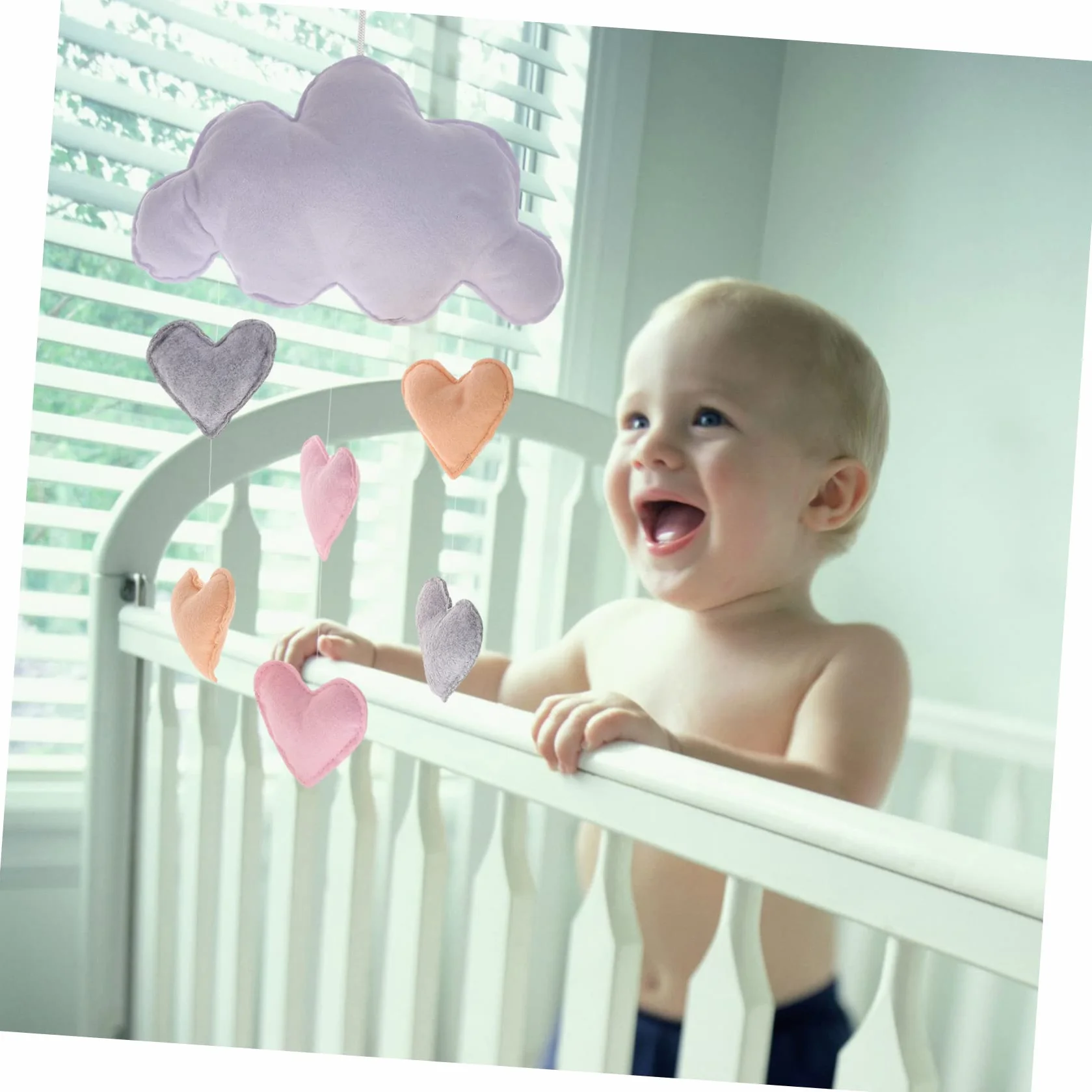 Toyvian Decoración Colgante Nube Gotas Lluvia Adornos Infantiles Habitación