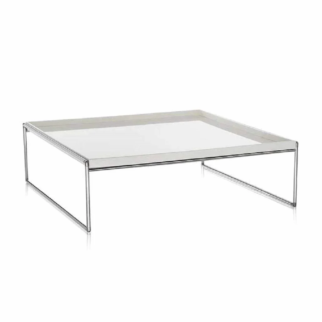 Kartell Trays Repisas Mesita, Blanco, 80 x 80 cm
