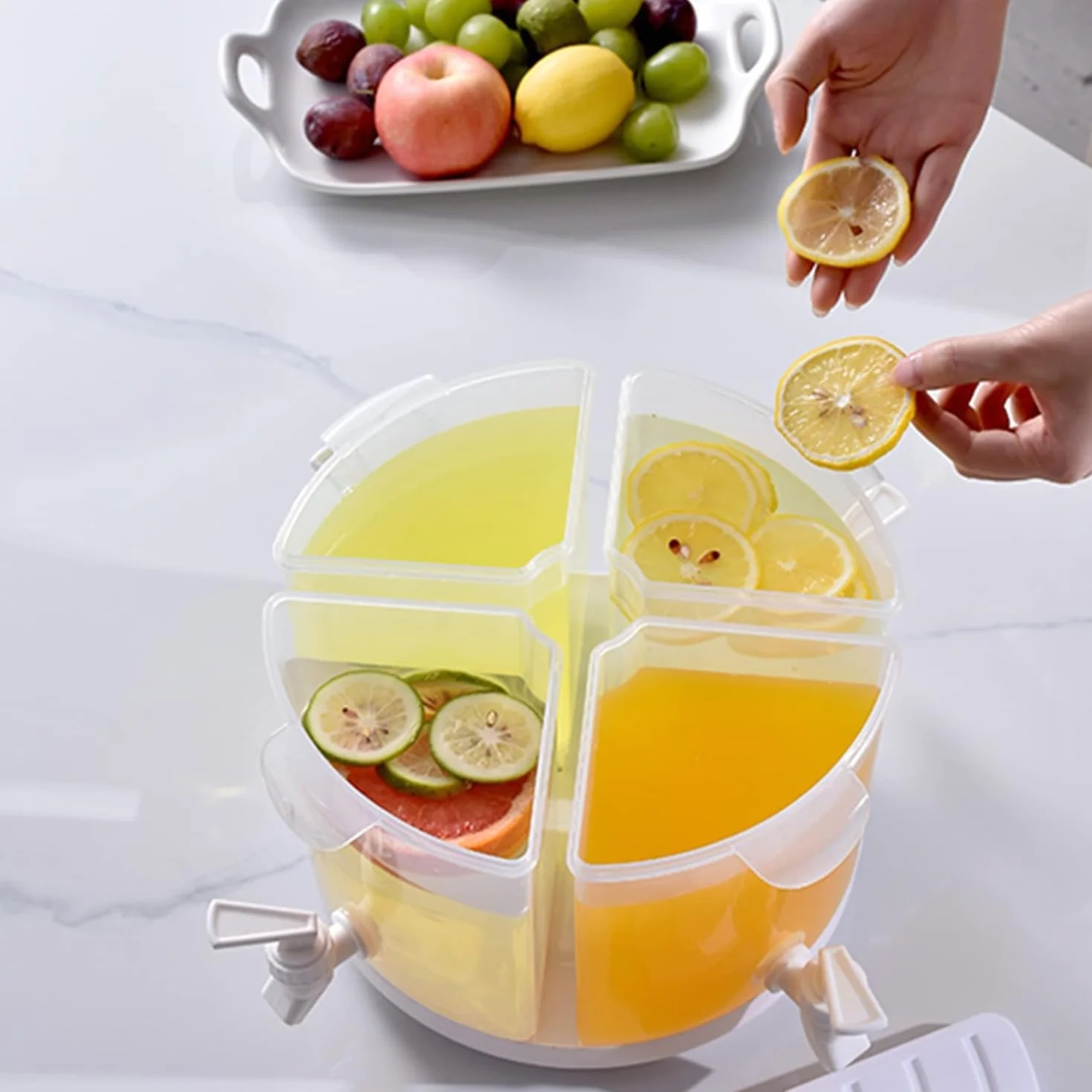 Flueyer Iced Beverage Dispensers 25 x18 cm/9.8x7.1 inch