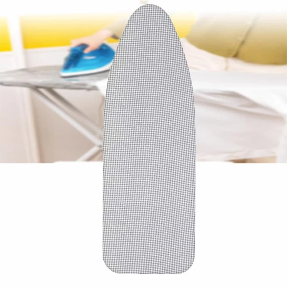 Almohadilla de Planchar de algodón Reflectante de 13 x 38 Pulgadas, con Funda Acolchada Ajustable ,Fundas para Tablas de Planchar(Pink,12x38 Inch(30x100 cm))
