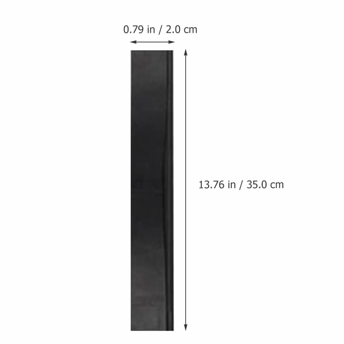 Recambio de Goma para Limpiacristales 35 cm Resistente al Desgaste 5 Piezas