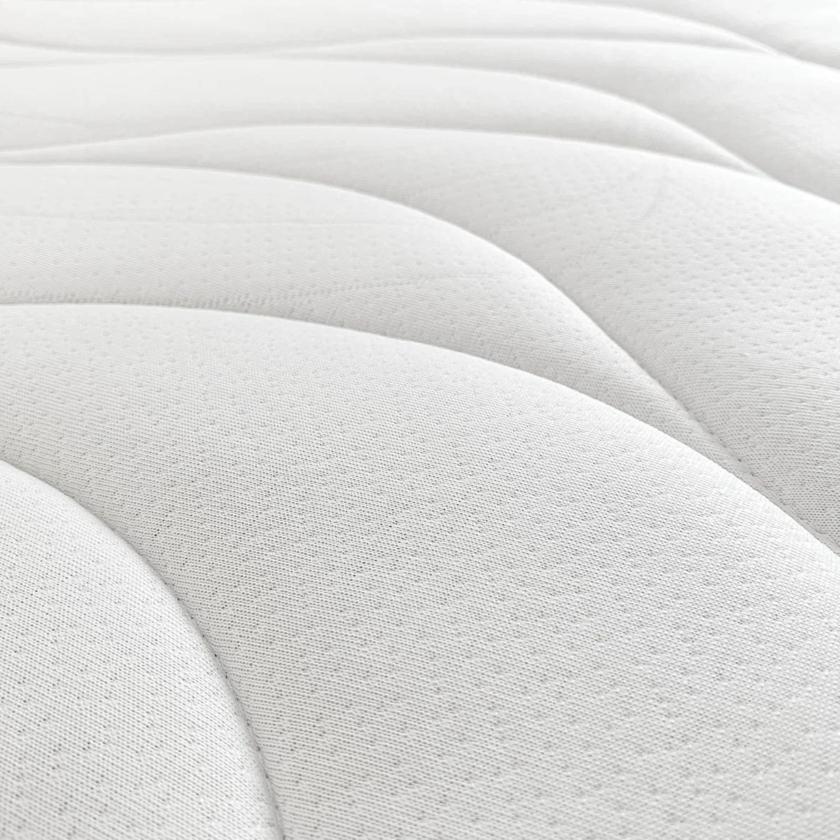 Somnia Descanso - Pack Colchón Viscoelástico Bombay Reversible + Canapé Madera Abatible Gran Capacidad | Color Polar 105 x 200