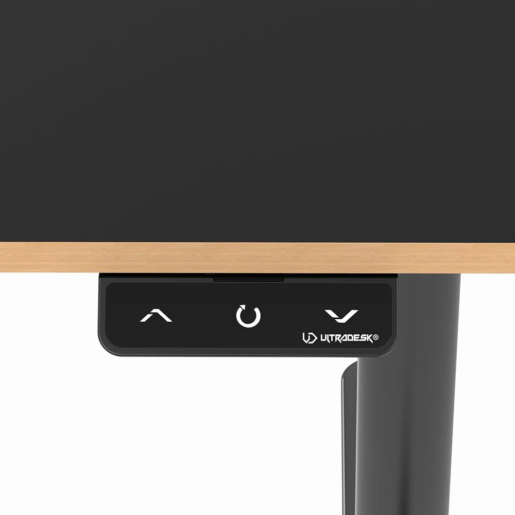 Ultradesk Escritorio Infantil Eléctrico Regulable en Altura Pulsar 120x60x55-81cm Negro