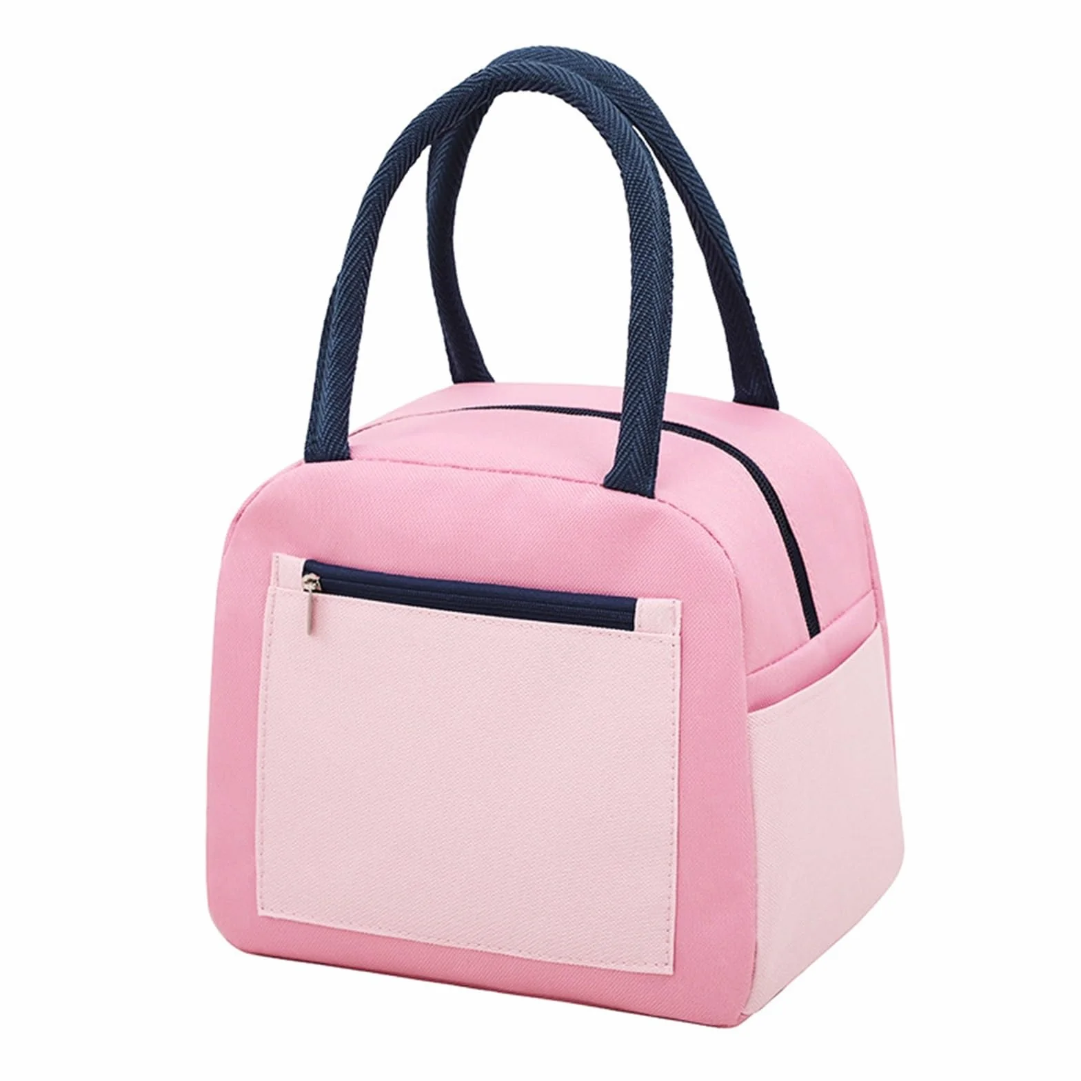 Bolsa Bento con aislamiento térmico reutilizable for fiambrera de oficina | Pink
