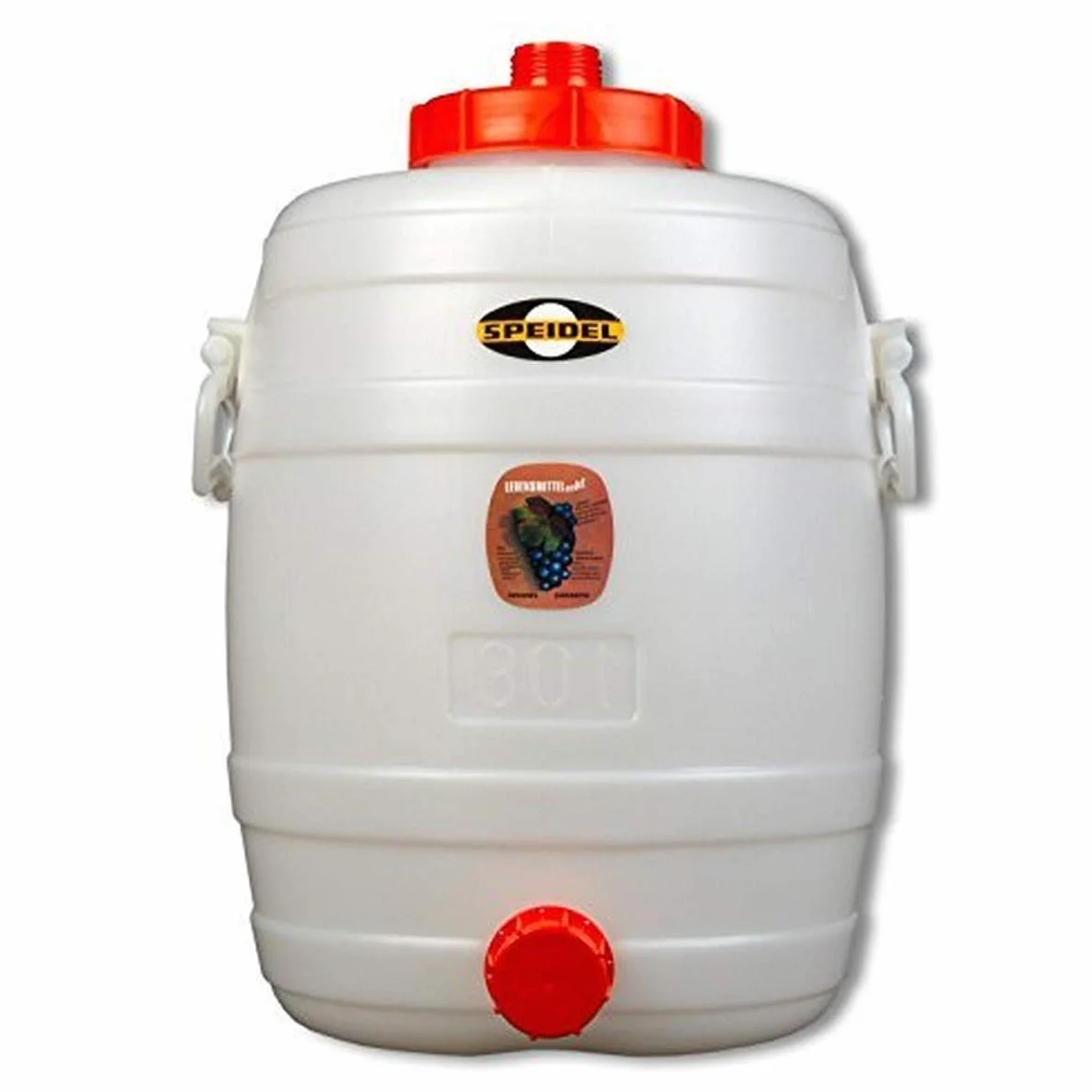 Speidel Barril para bebidas con 30 litros de capacidad en forma redonda