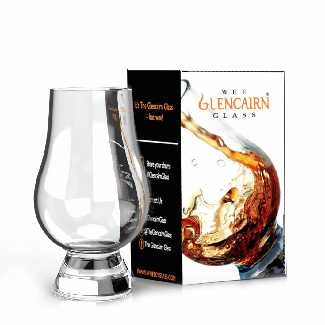 Glencairn - Vaso de whisky pequeño, juego de 6 en caja para comercios