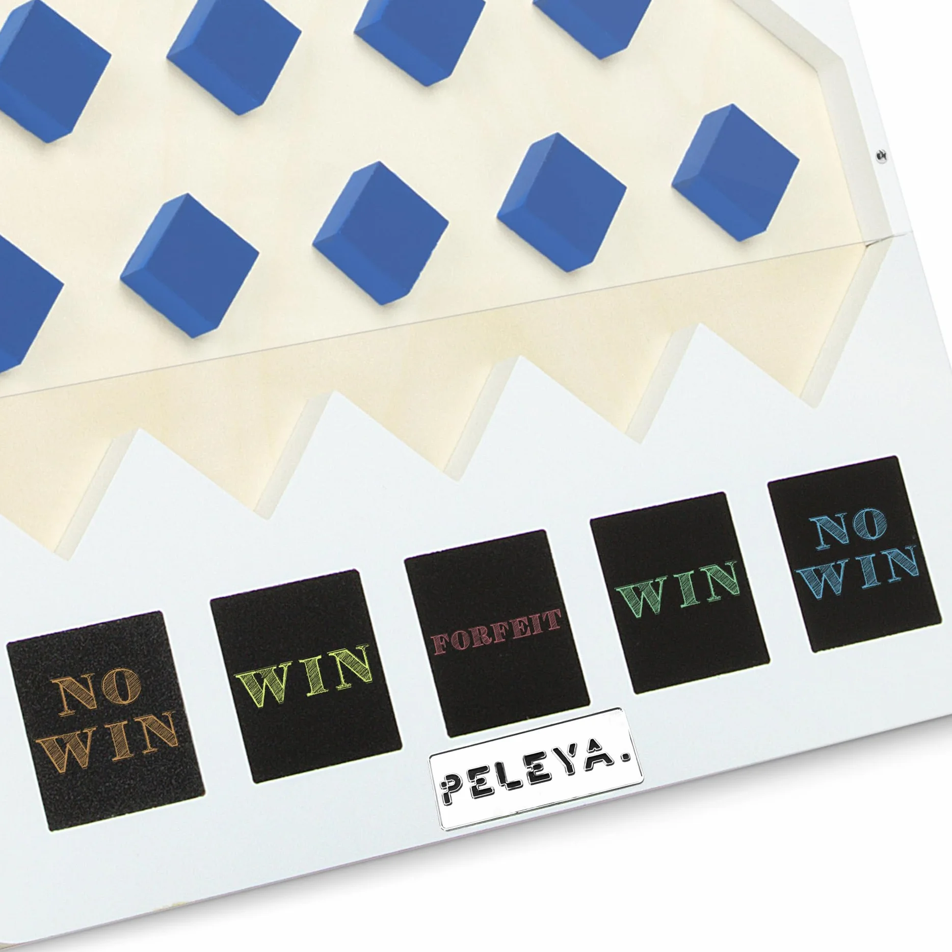 Prize Drop - Juego de discos de madera de 70,6 x 40,4 cm con pizarras de carnaval