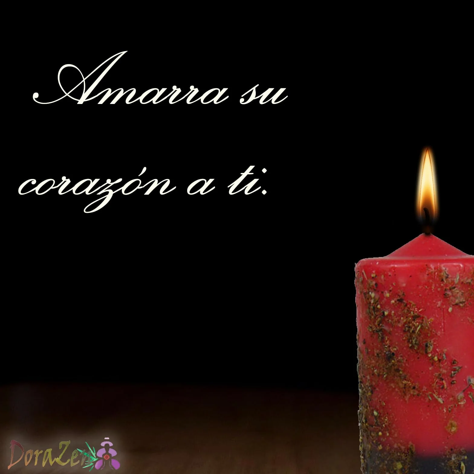 DORAZEN Velón esotérico herbóreo Ánima Sola - Ritual místico para amarrar al ser Amado