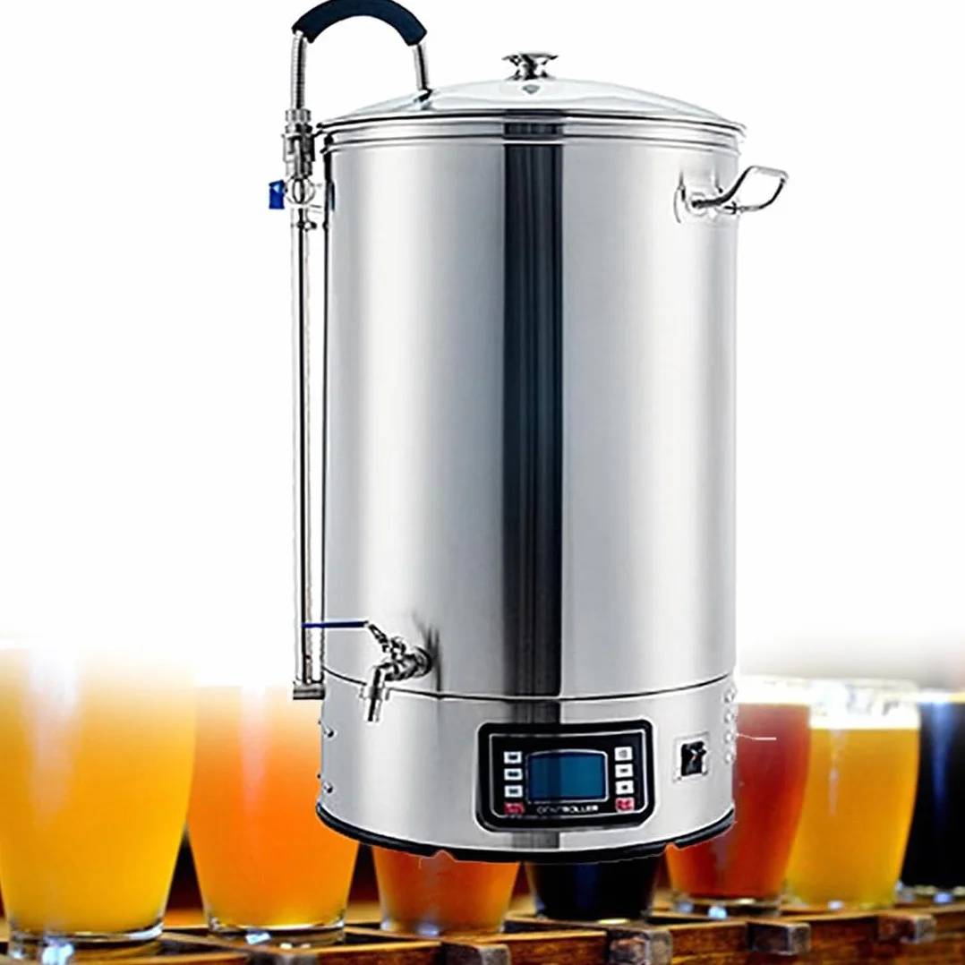 Máquina Eléctrica para Elaborar Cerveza, Kit para Uso Doméstico Y Comercial, Ideal para Principiantes con Todo Incluido, 40 L