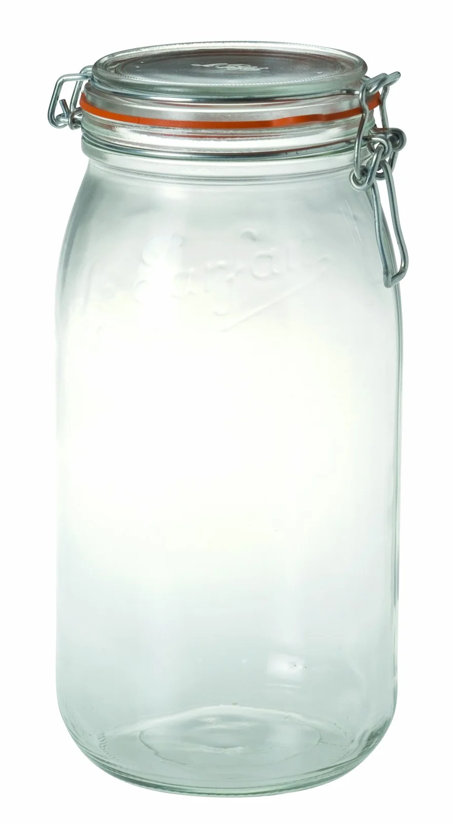 Le Parfait 1652075 - Frasco de conservas, 3 Piezas, 3 l, 10 cm de diámetro