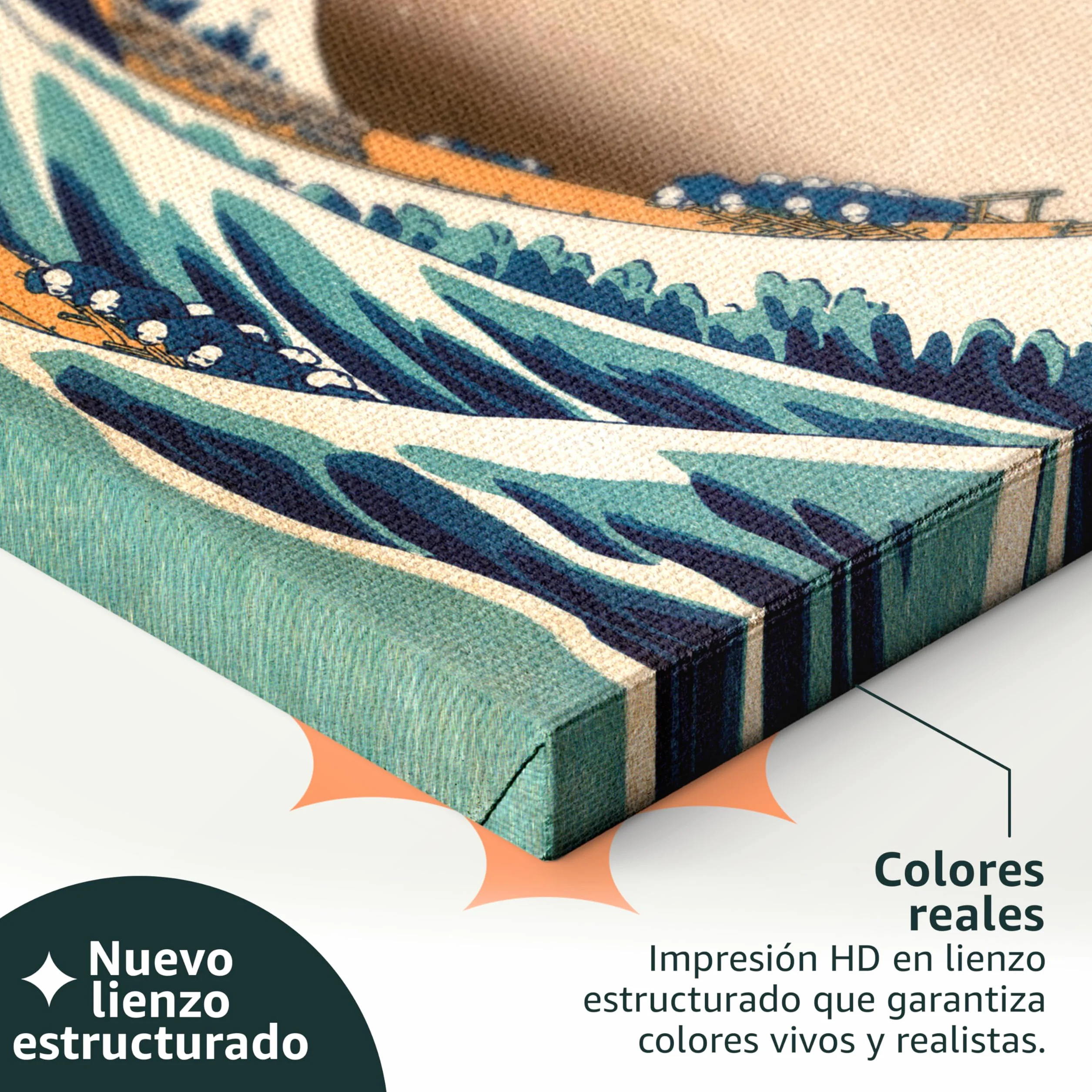 Cuadros B&D XXL - Cuadro en Lienzo Paisaje Naturaleza 225x112 cm 5 piezas - Impresión en material tejido no tejido cuadros decoracion salon modernos lienzos - Mar y Playa 030212-50
