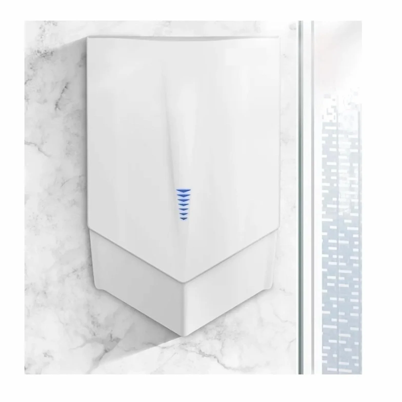 Secador de Manos eléctrico automático con Chorro de Aire en Forma de V for baños comerciales