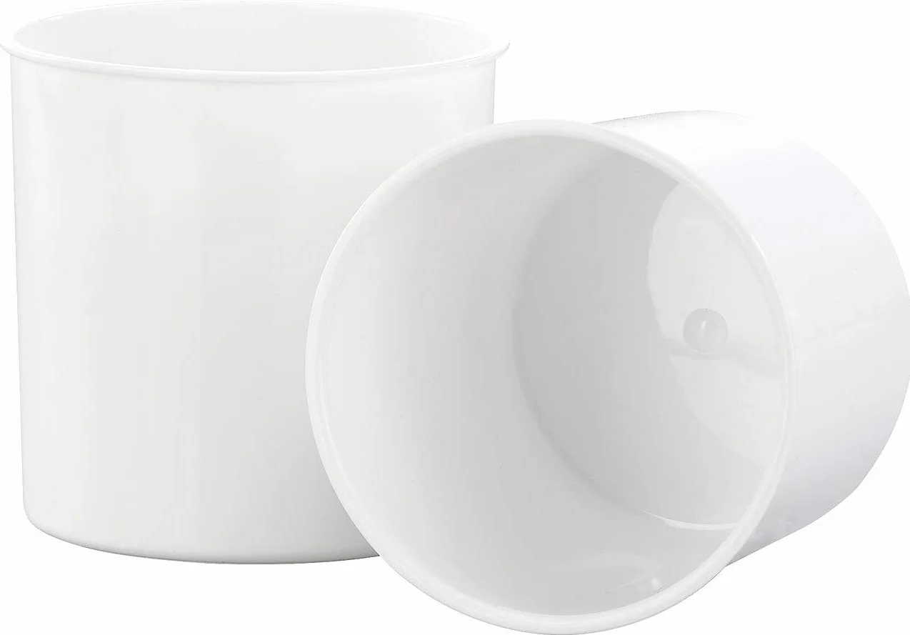 Rosenstein & Söhne Yogurteras - Máquina de: Yogurtera para yogur griego, yogur natural, etc., Tiempo y temperatura ajustables, 2 recipientes con un volumen de 1,5 y 1,35 litros (Fabricante yogurt)