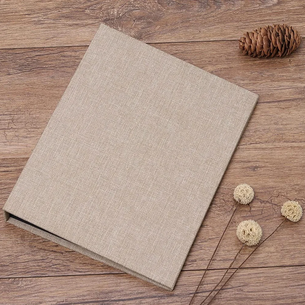 Carpeta de álbum de Fotos, álbum de Recortes Autoadhesivo Creativo para Amantes de los bebés, álbum de Fotos conmemorativo de Boda ()