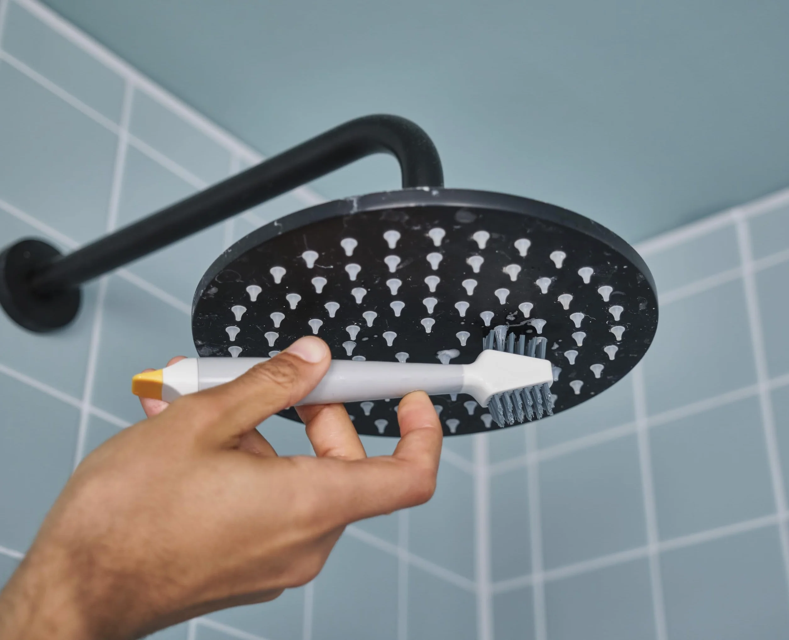 Joseph Joseph CleanTech Set 2 Cepillos Limpieza Detalle Azulejos Lechada Cerdas V Mango Antideslizante