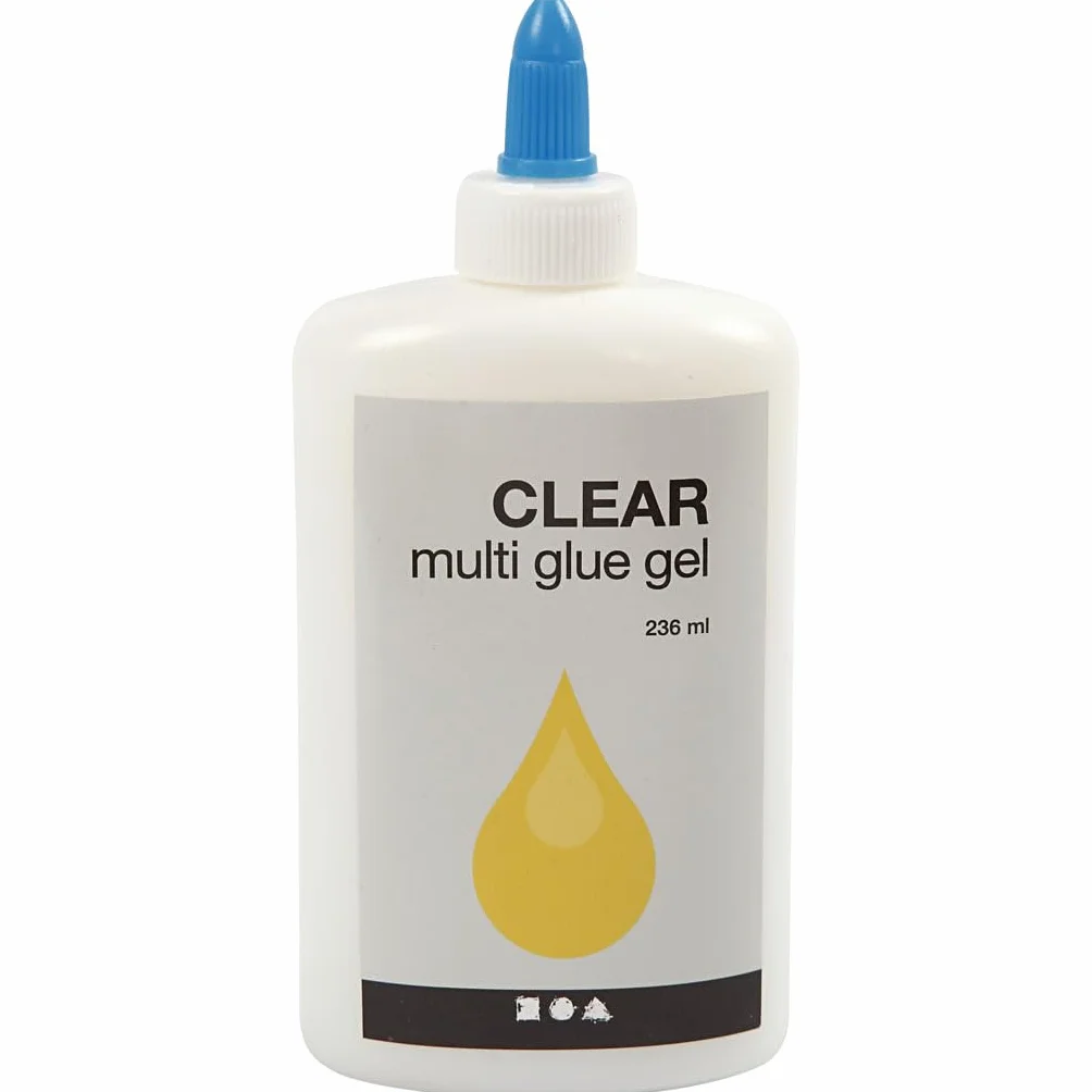 Clear Gel de pegamento múltiple, 236 ml