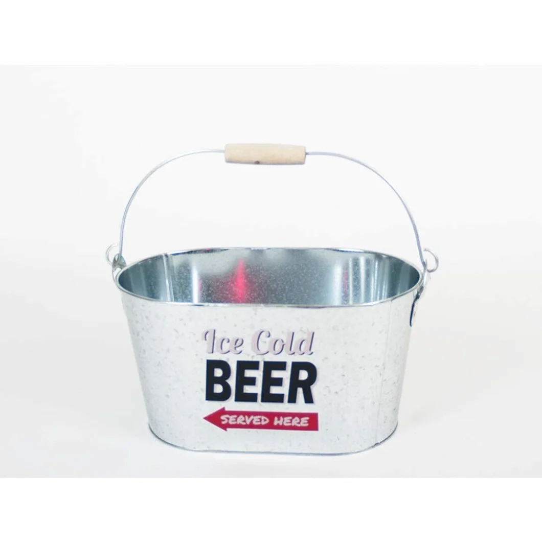 Gerimport Cubo botellines Beer 6L (Medidas del artículo: 50x36x25cm)