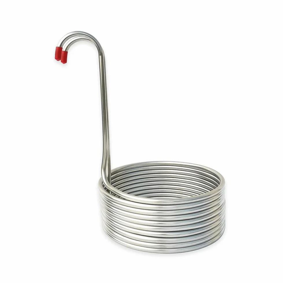 Serpentín de enfriamiento de cerveza de acero inoxidable 304 - Enfriador de mosto por inmersión for elaboración casera