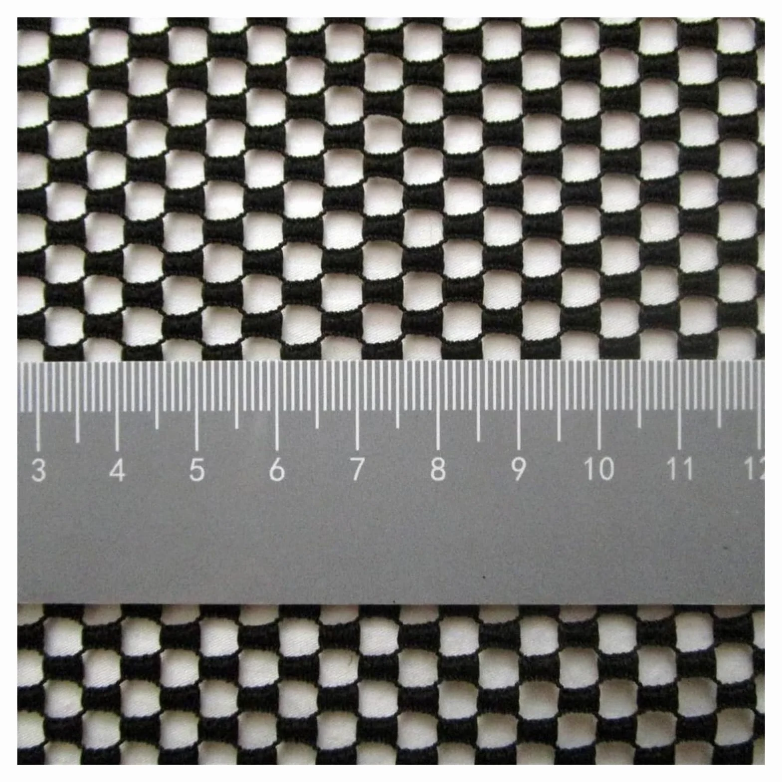 Tejido de malla para costura, Tela de malla bordada inelástica poliéster, multicolor, 90 cm x 145, for falda vestir(White,90cmx145cm)