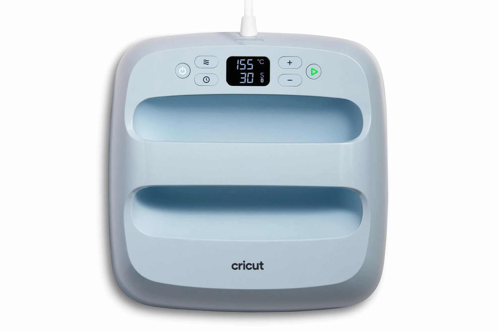 Cricut EasyPress 3 | Placa térmica de 22,5 cm x 22,5 cm | Prensa térmica para camisetas, cojines, bolsas de tela y mucho más | Uso con vinilo termoadhesivo (HTV)