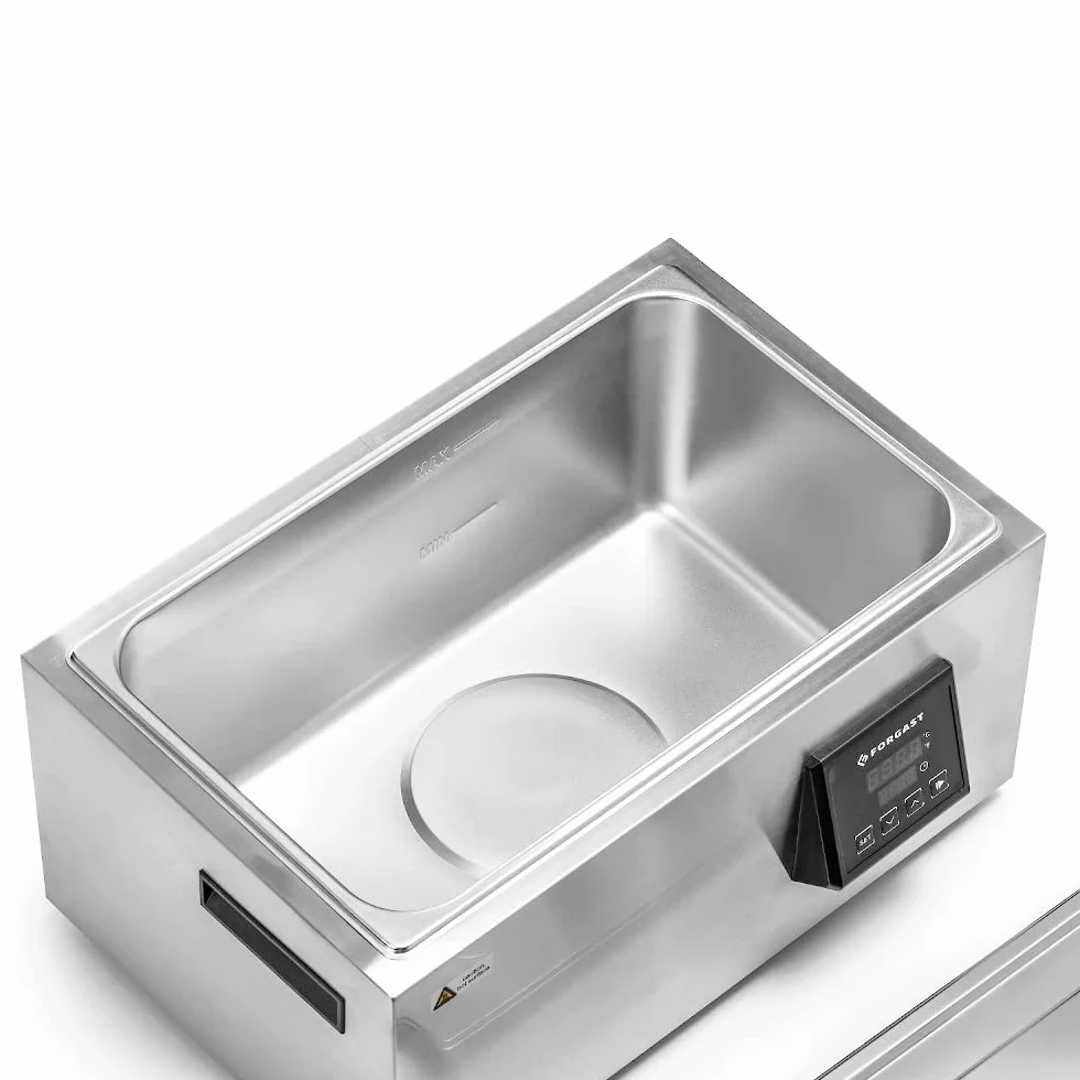 Sous Vide Circulador Bemar | Capacidad 28 Litros | Cocina al Vacío y Baño María | Garantiza una Temperatura Uniforme | Alimentos Cocinados en su Punto | Potencia 1800W