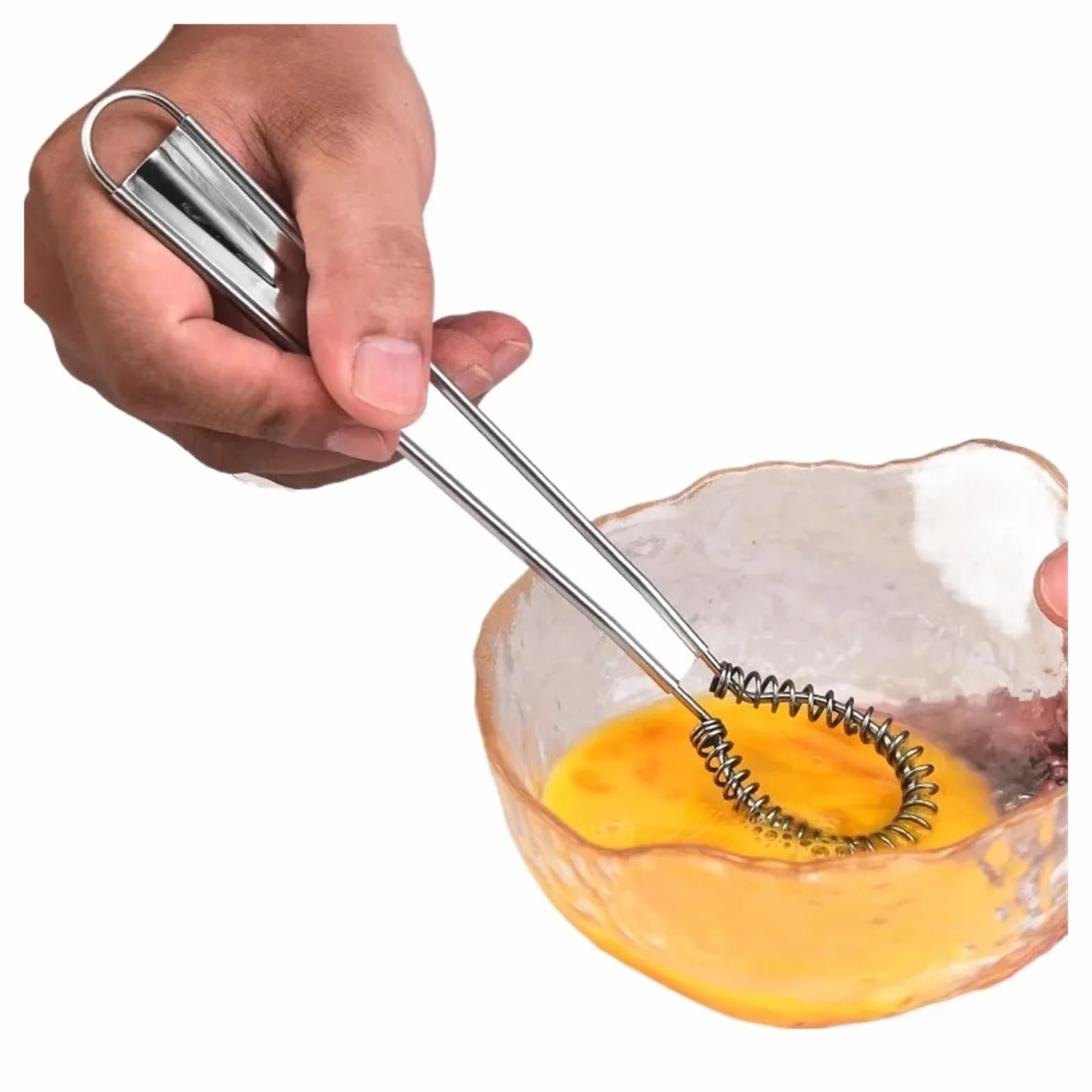 Batidor de huevos manual acero inoxidable batidor for salsas crema