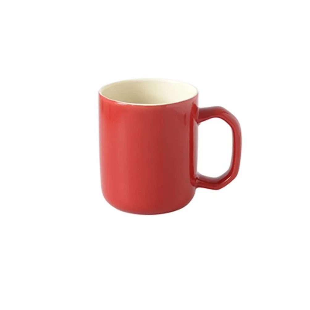 Taza de cerámica de Color sólido, Taza de Agua para el hogar, Taza de café para Estudiantes, Taza de Leche para Desayuno en la Oficina