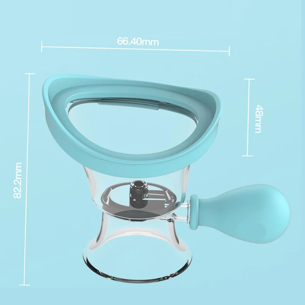 Nagoyuki Vasos de Silicona Suave para Lavado de Ojos Reutilizables