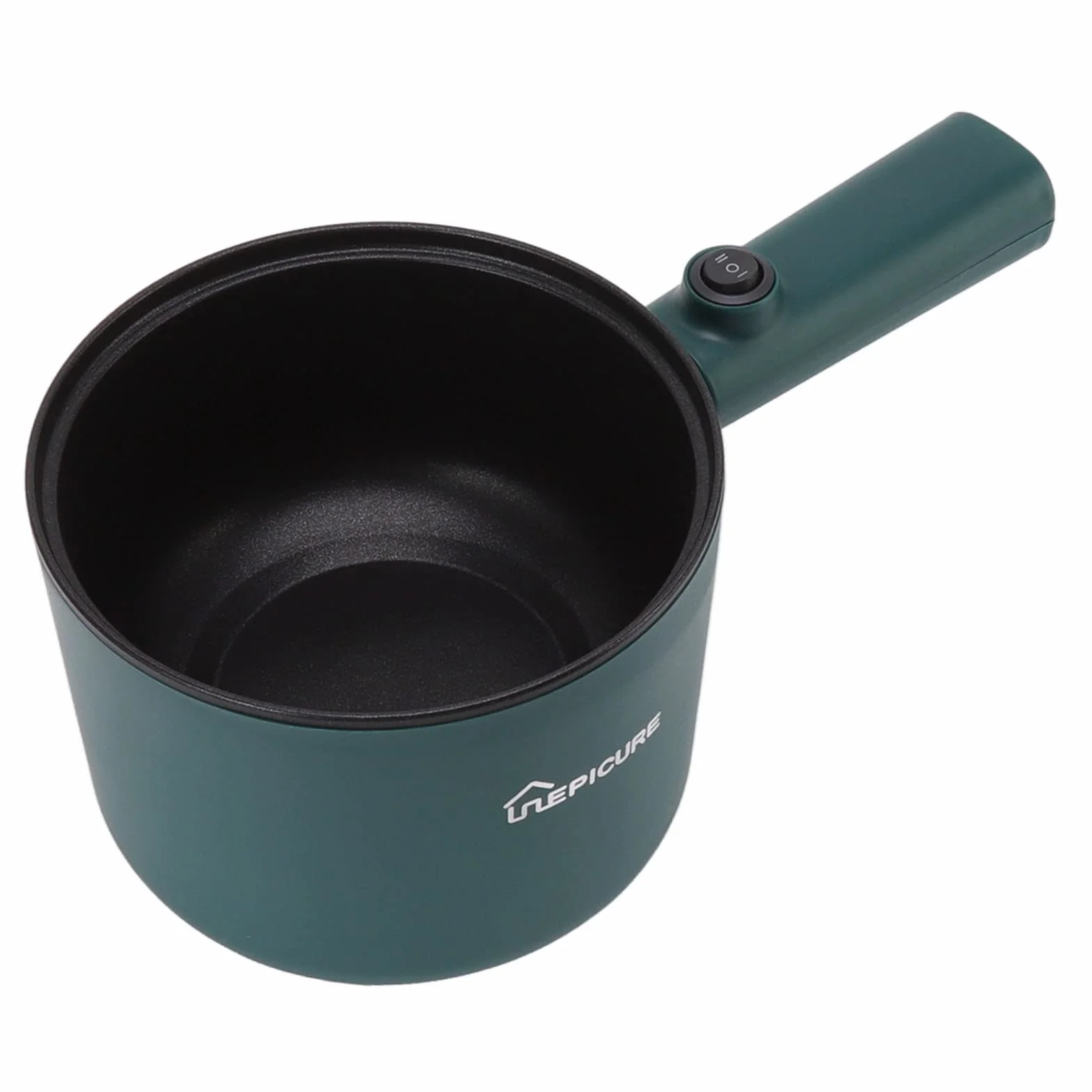 TOPINCN Olla de Cocina Eléctrica 1.8L Antiadherente Grado Alimenticio 2 Modos 6 Funciones