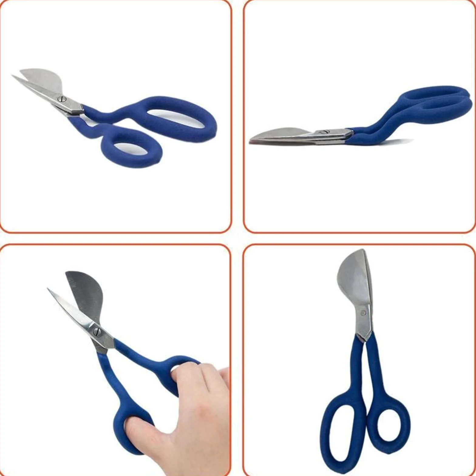 Tijeras de Hoja de Pico de Pato, Tijeras de Costura de Acero Inoxidable, Tijeras de Bordado a Medida, Tijeras de Costura para el hogar