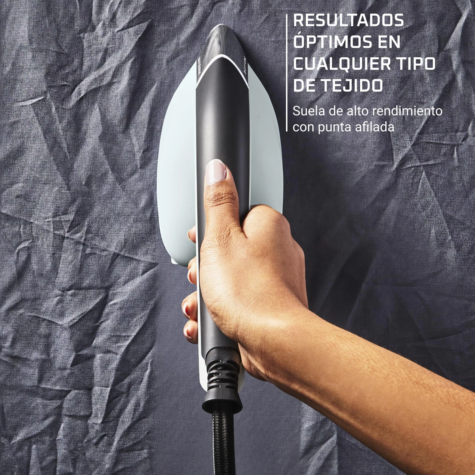 Rowenta Duo Force, plancha de vapor 2 en 1 y Vaporizador de ropa, Versátil y Cuidado de la ropa, JR4030U1 | 0 unidades