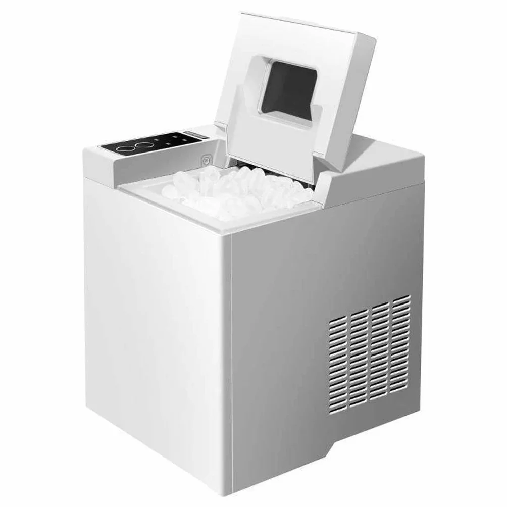 Máquina eléctrica doméstica para Hacer Cubitos de Hielo de sobremesa para pequeñas Tiendas de té con Leche.