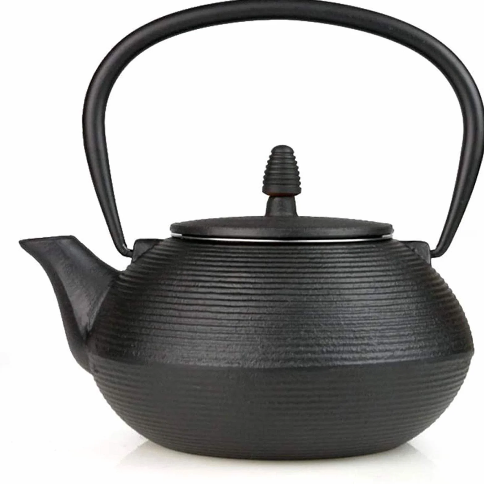 Tetera De Hierro Fundido De Té De Té De Tetesbin Japonés De 900 Ml con Infusor/Filtro De Acero Inoxidable, para Bolsitas De Té Y Té De Hoja Suelta, Negro