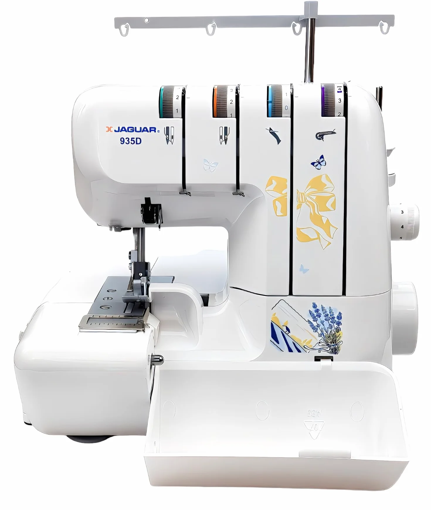 Jaguar 935D Serger, máquina de coser overlock, incluye paquete de accesorios grande