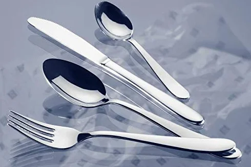 CUBERTERÍA: ESTUCHE ELEGANCE 75 PIEZAS MODELO OVAL EN ACERO INOX. DE JAY