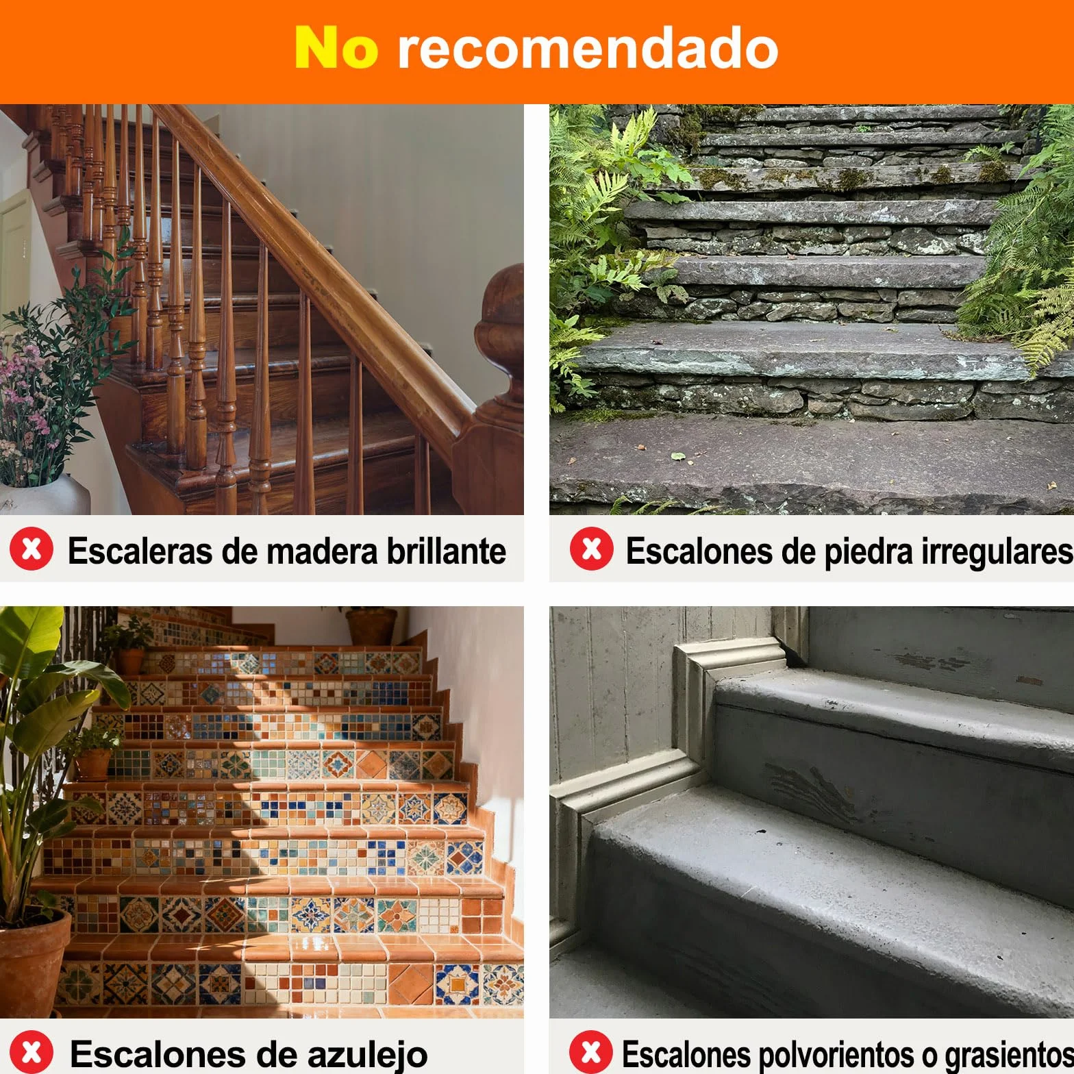 Spurtar Alfombrillas Escalera Antideslizantes Transparente Diseño Diamante, Tiras de Seguridad para Escaleras Interior Madera Mármol Metal, 15 Piezas 15 x 81 cm
