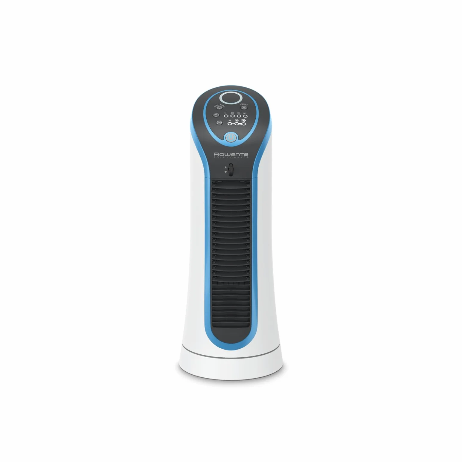 Rowenta Eole Compact VU6210F0 - Ventilador de Torre Silencioso 45 dB, 30W, Oscilante, Bajo Consumo, 3 Velocidades, Temporizador 8h, Airflow 3D, Rejilla Ajustable (Reacondicionado Certificado)
