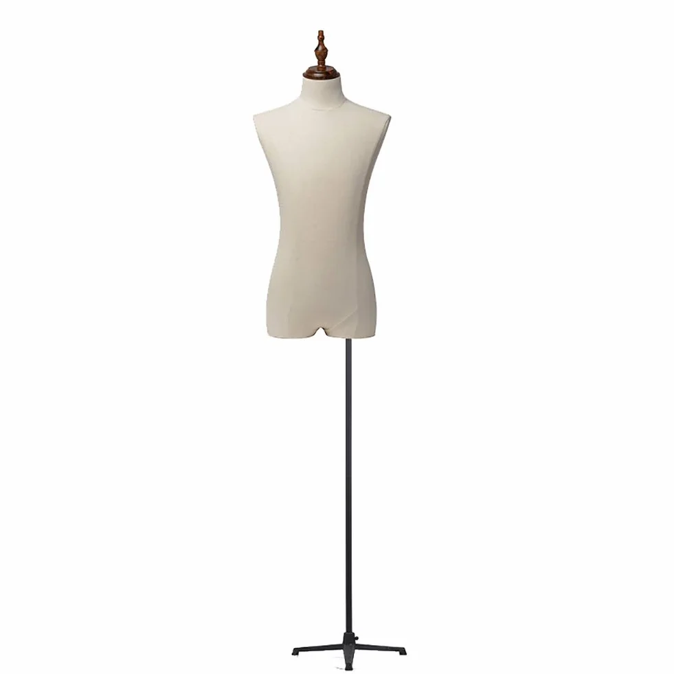 Maniquí de Sastre, maniquí de Costura Femenino, maniquí de confección con Brazo de Madera, maniquíes de exhibición de clavícula, maniquíes de Moda, 5