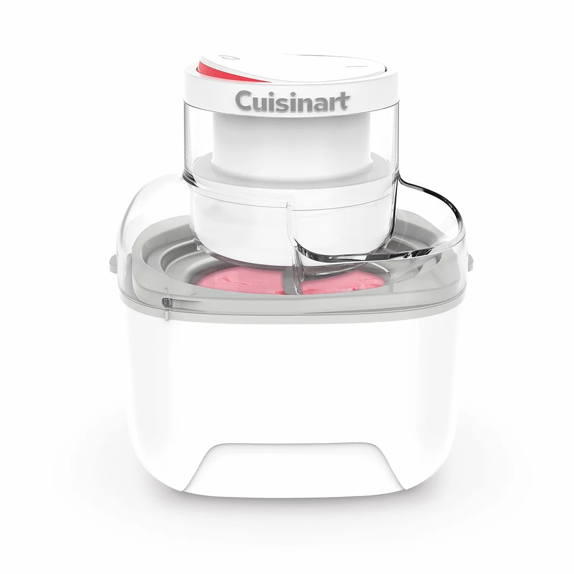 Cuisinart Heladera Solo Scoops, Máquina para hacer helado gelato sorbetes y yogur helado, casero en 25min, sorbetes, Compacta, ocupa poco espacio, Tazón para bat, Bol de congelación instantánea 475ml