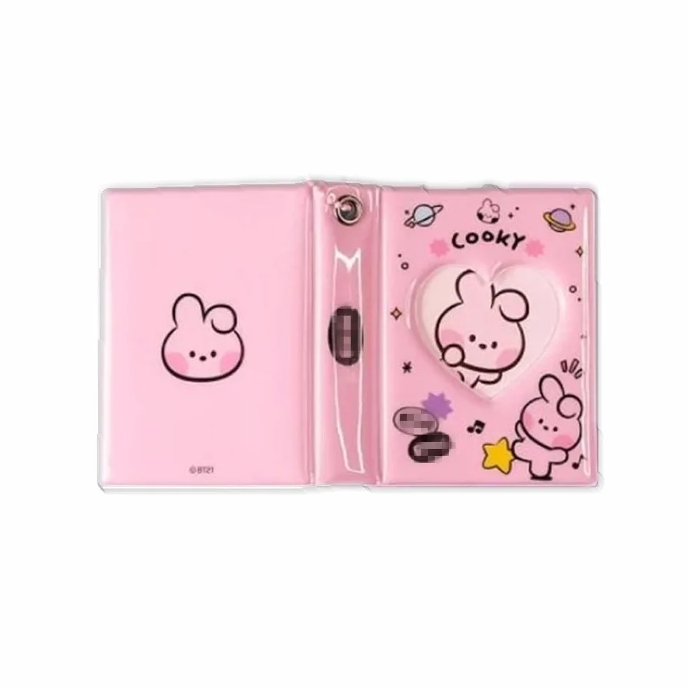 Kpop - Juego de 60 tarjetas de fotos personales JIMIN, 32 calcomanías, soporte para álbum de chimmy, llavero, llavero (Jungkook-I am still)