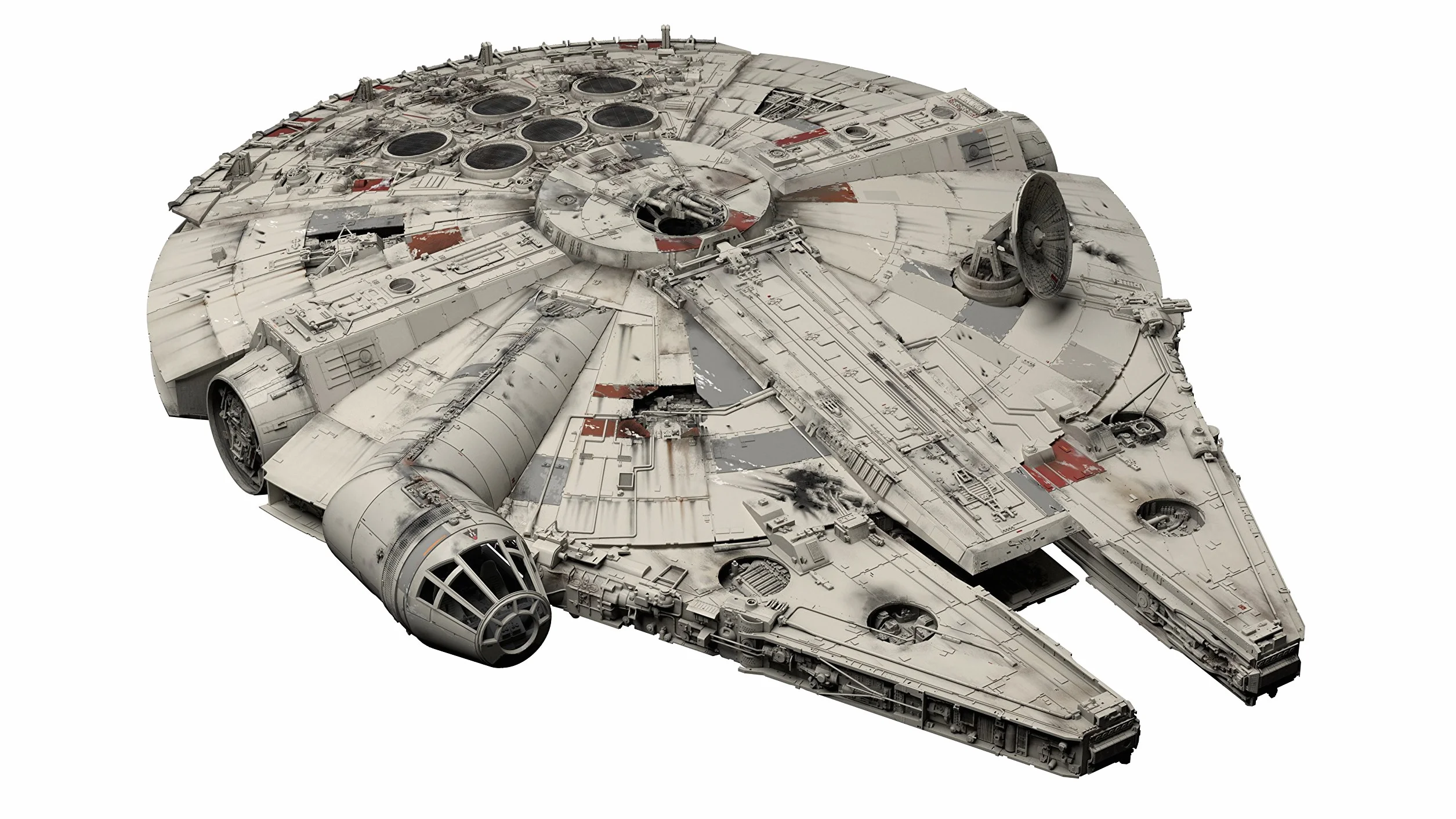 Star Wars Perfect Grade Millennium Falcon 1/72 Scale Plastic Kit Modelo