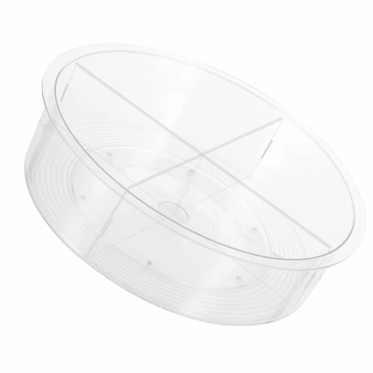 LABRIMP Dispensador Giratorio De Condimentos Organizador De Cocina Transparente Almacenamiento De Baño