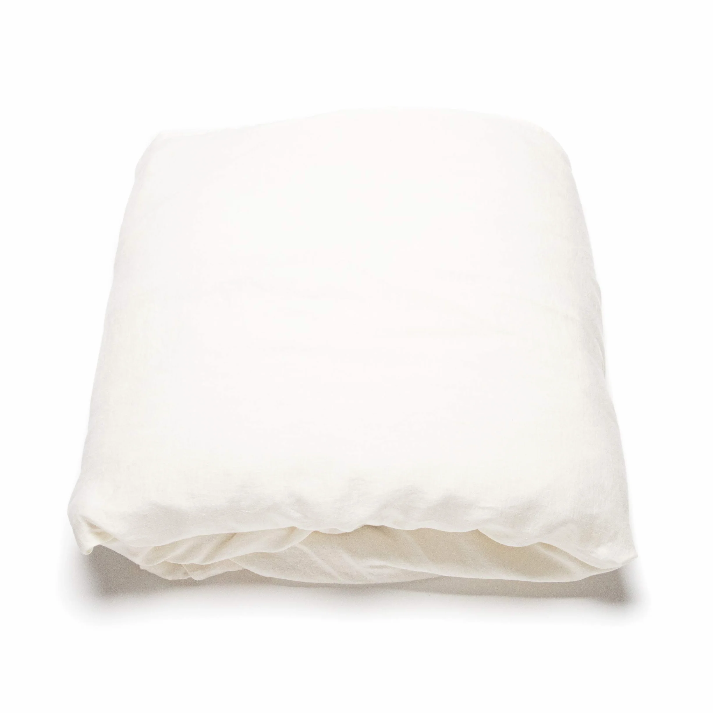 LinenMe Funda de Edredón de Lino, 260 x 240, cm 100% Lino Puro Lavado Natural – Transpirable, termorreguladora, hipoalergénica, Suave y Resistente - Off White